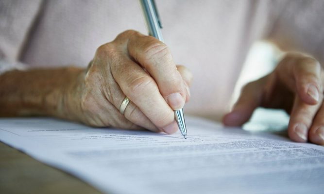 Di chúc đã công chứng