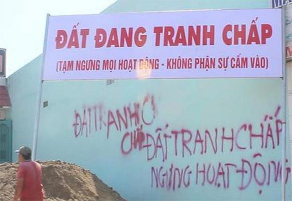tranh chấp đất không giấy tờ