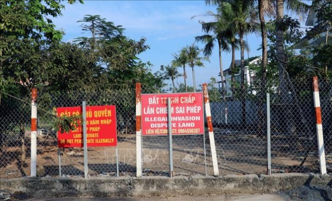 quy trình giải quyết tranh chấp đất đai