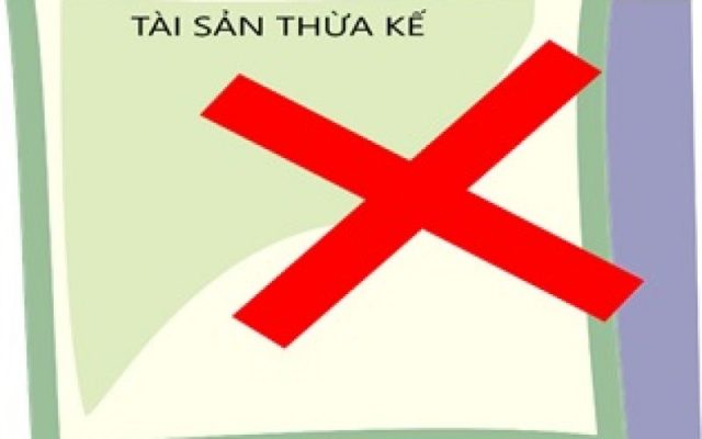 hủy văn bản từ chối nhận di sản