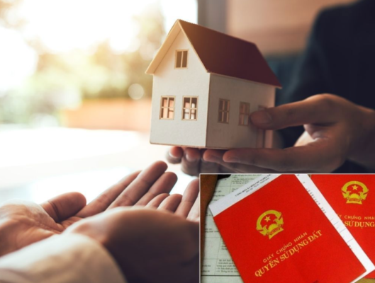 Nhận tặng cho nhà đất