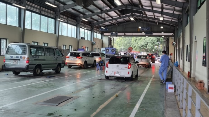 Xe ô tô quá hạn đăng kiểm