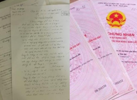 Mua bán nhà đất viết tay