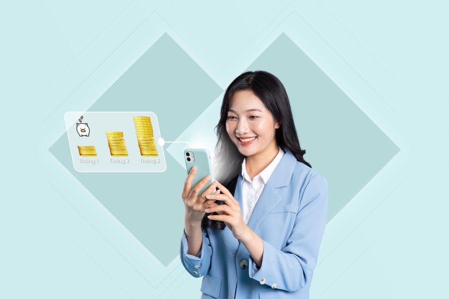 cân bằng tiết kiệm và tận hưởng